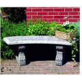 Curved Pattern Bench & Scroll bases