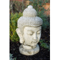 Stone Buddha Head Ornament
